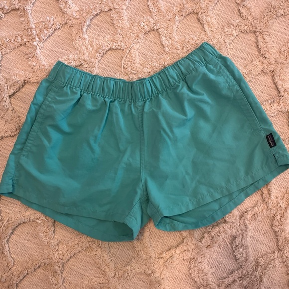 Patagonia Pants - Patagonia Teal Shorts Womens Small Lightweight Workout Running Drawstring Casual